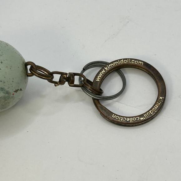 Pre-owned 2" Kimmi Doll Keychain "Misaki" Beautiful Blossom Blue Fair Condition - Picture 9 of 9